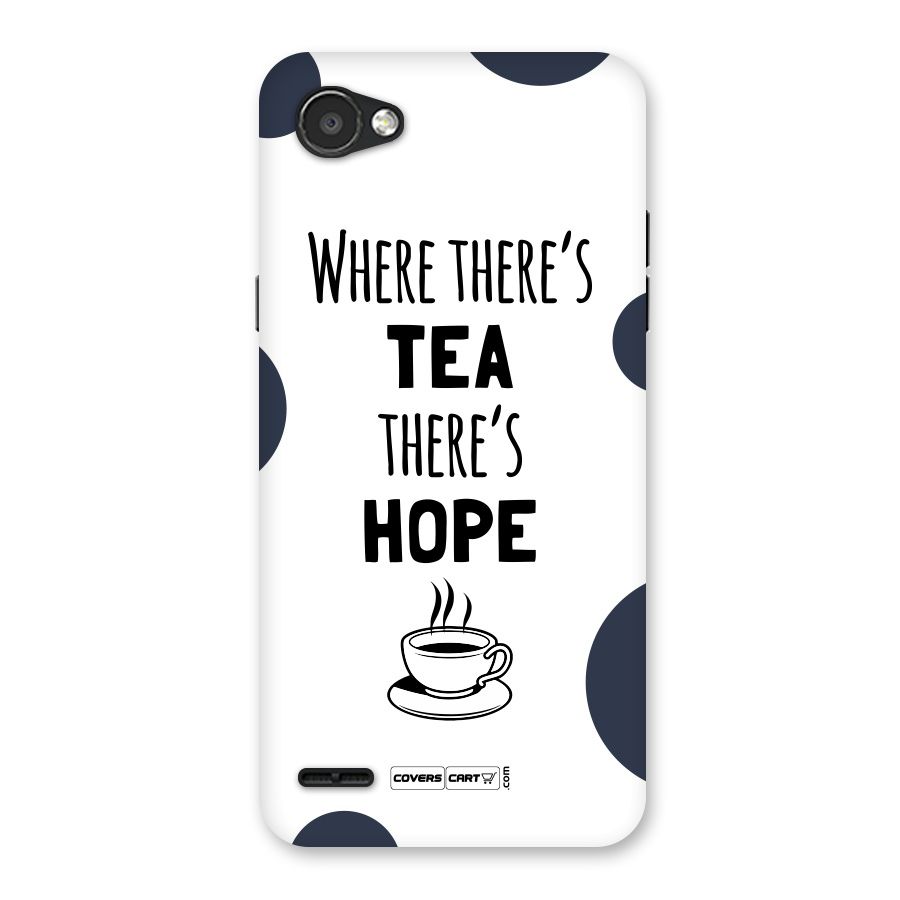 Tea Hope Back Case for LG Q6
