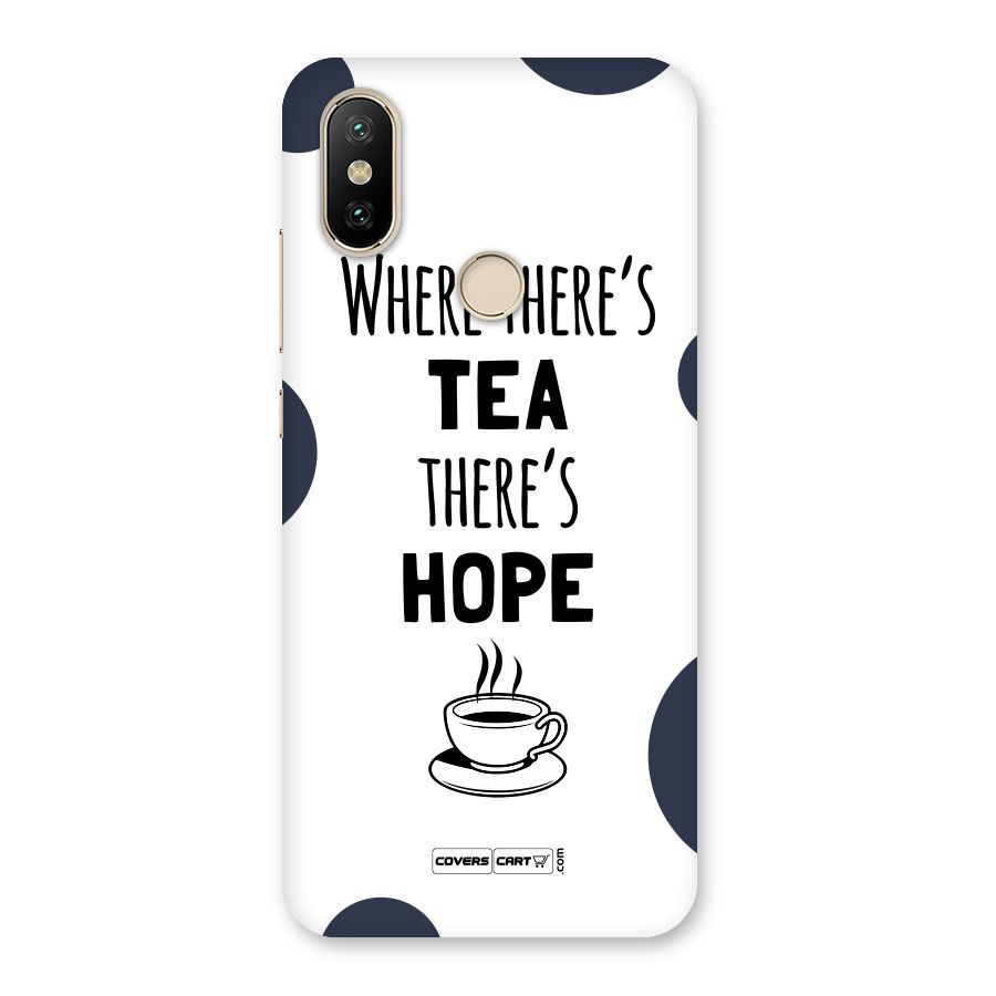 Tea Hope Back Case for Mi A2