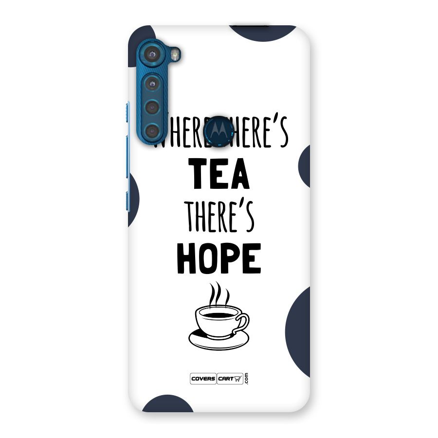 Tea Hope Back Case for Motorola One Fusion Plus
