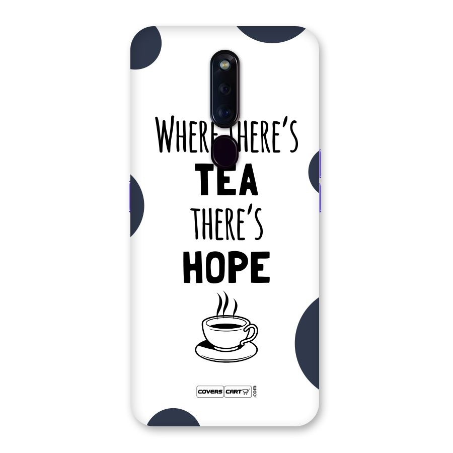 Tea Hope Back Case for Oppo F11 Pro