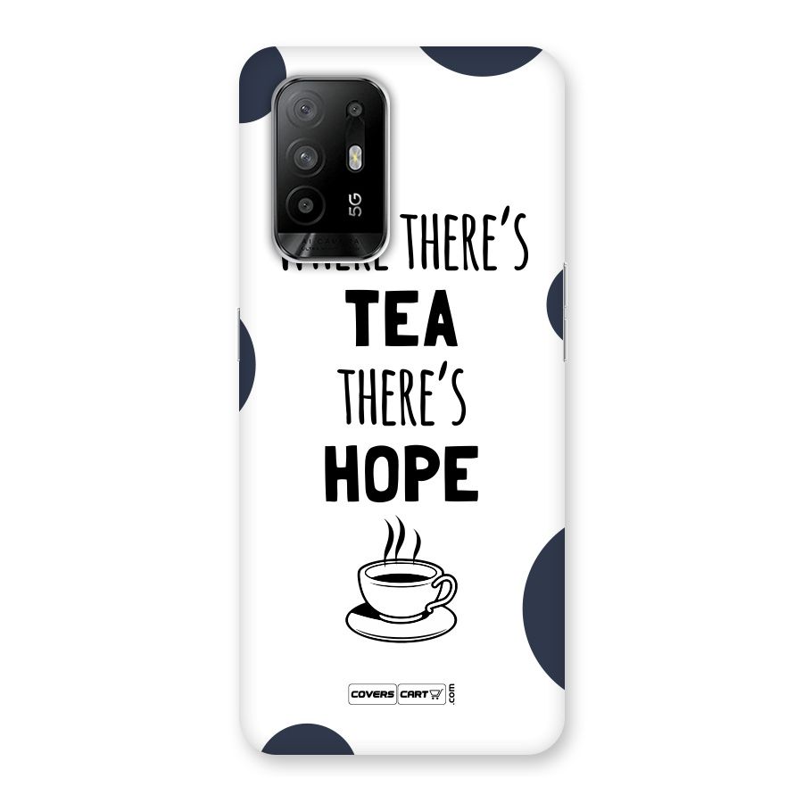 Tea Hope Back Case for Oppo F19 Pro Plus 5G