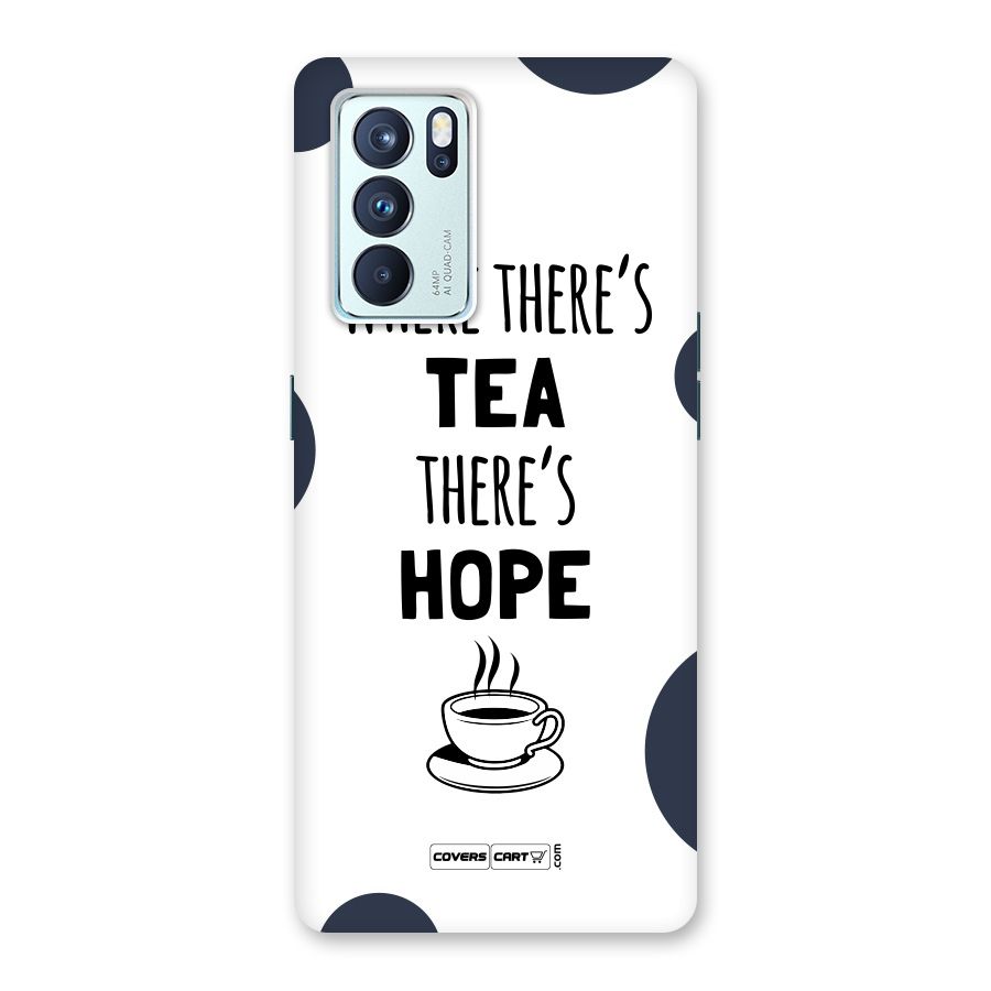 Tea Hope Back Case for Oppo Reno6 Pro 5G