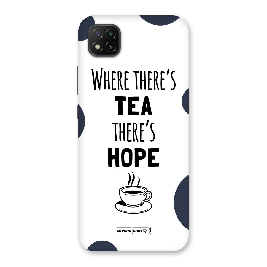 Tea Hope Back Case for Poco C3