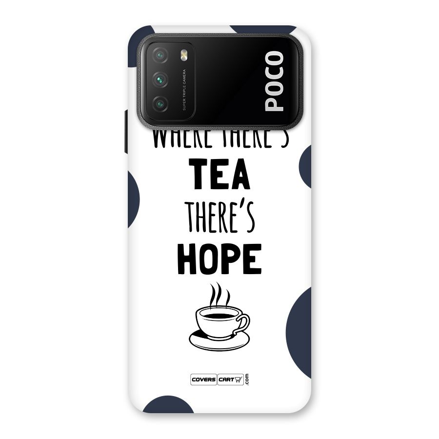 Tea Hope Back Case for Poco M3
