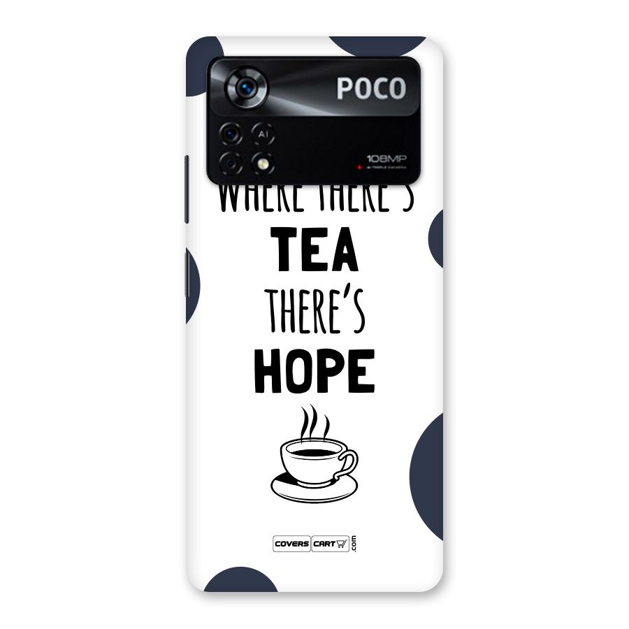 Tea Hope Back Case for Poco X4 Pro 5G