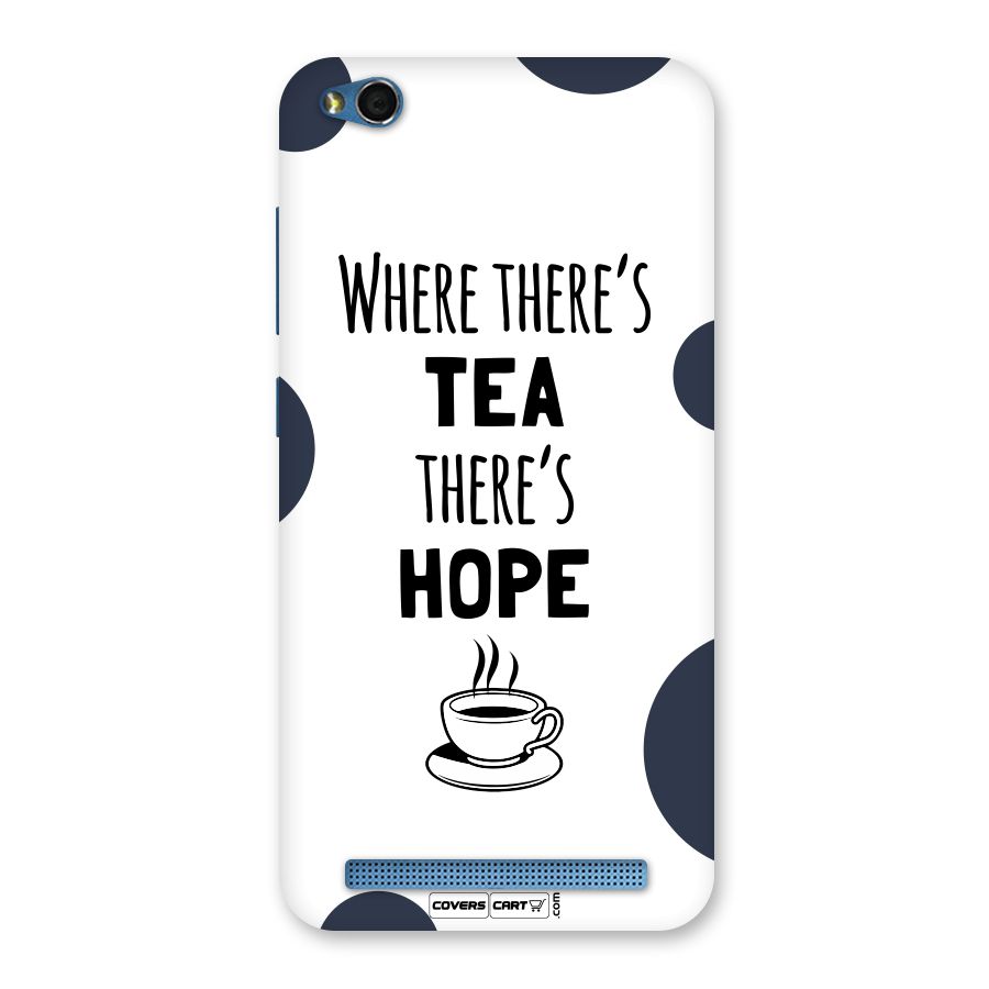 Tea Hope Back Case for Redmi 5A