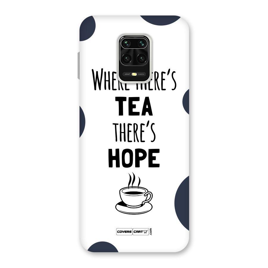 Tea Hope Back Case for Redmi Note 9 Pro