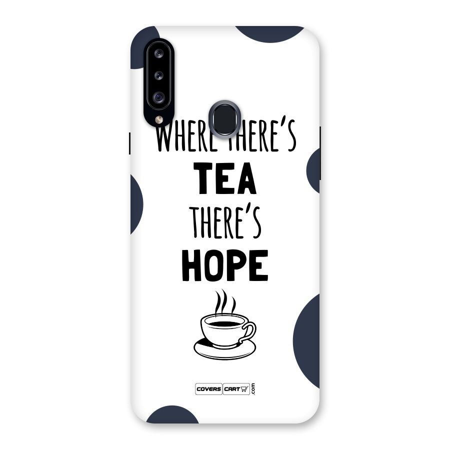 Tea Hope Back Case for Samsung Galaxy A20s
