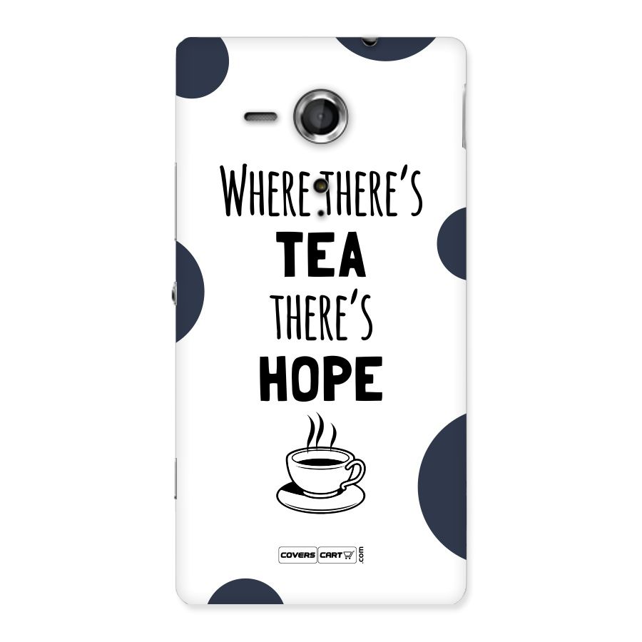 Tea Hope Back Case for Sony Xperia SP