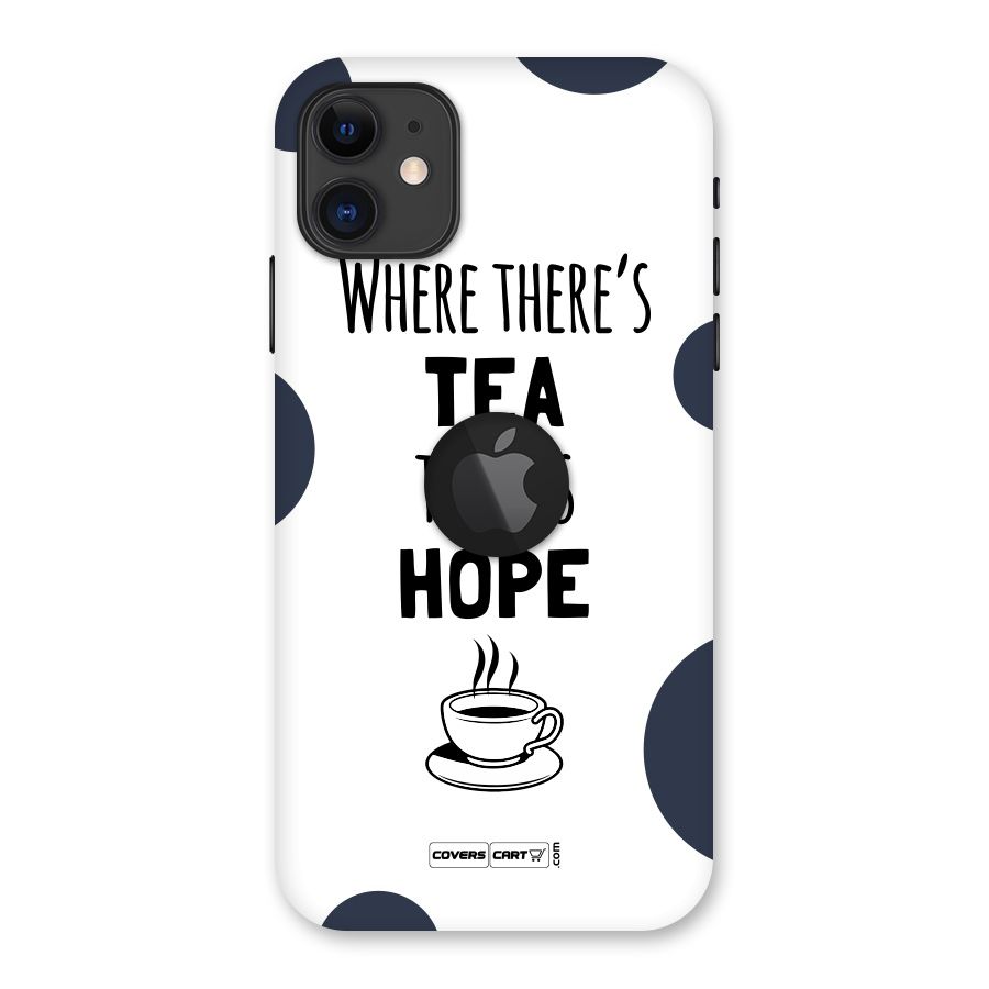 Tea Hope Back Case for iPhone 11 Logo Cut