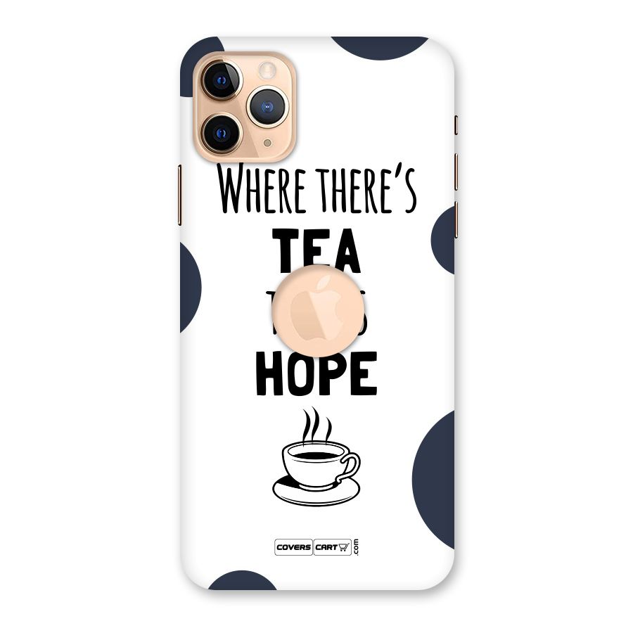 Tea Hope Back Case for iPhone 11 Pro Max Logo Cut