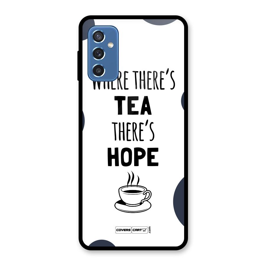Tea Hope Glass Back Case for Galaxy M52 5G