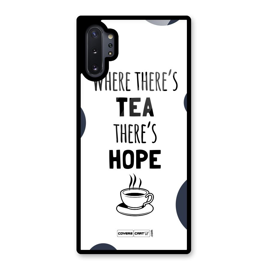 Tea Hope Glass Back Case for Galaxy Note 10 Plus