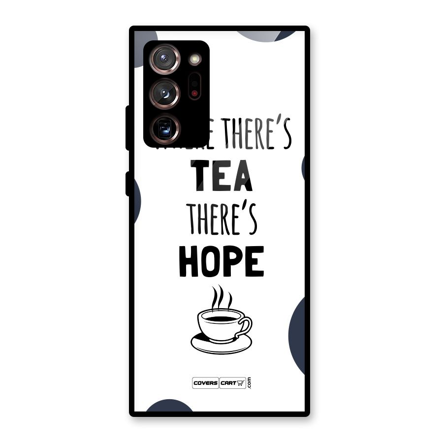 Tea Hope Glass Back Case for Galaxy Note 20 Ultra