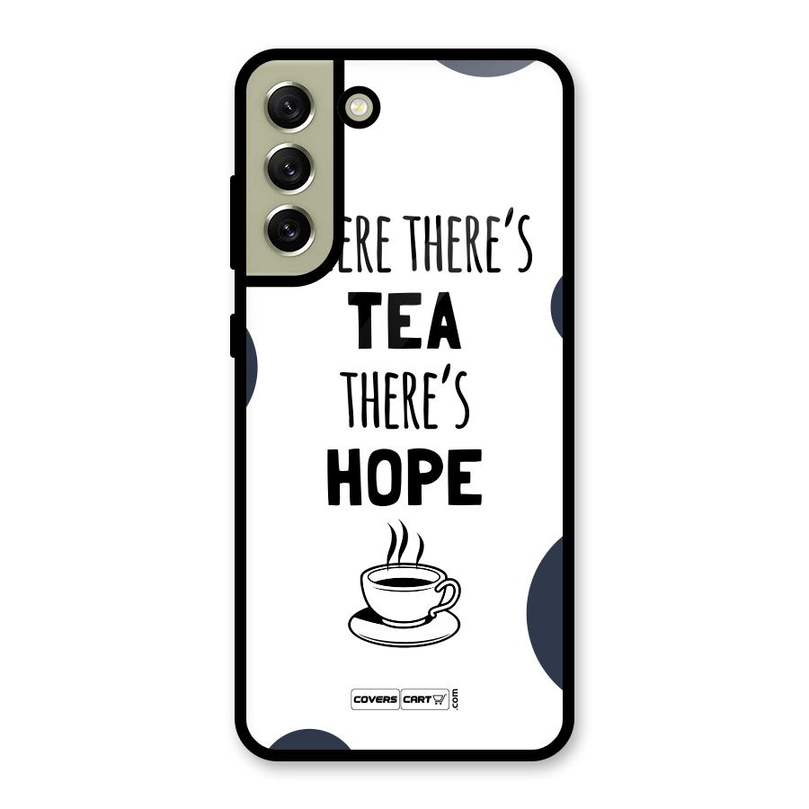 Tea Hope Glass Back Case for Galaxy S21 FE 5G