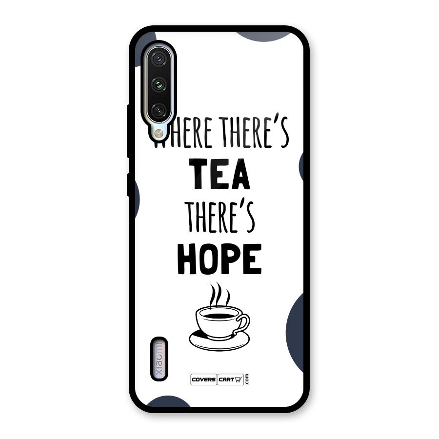 Tea Hope Glass Back Case for Mi A3