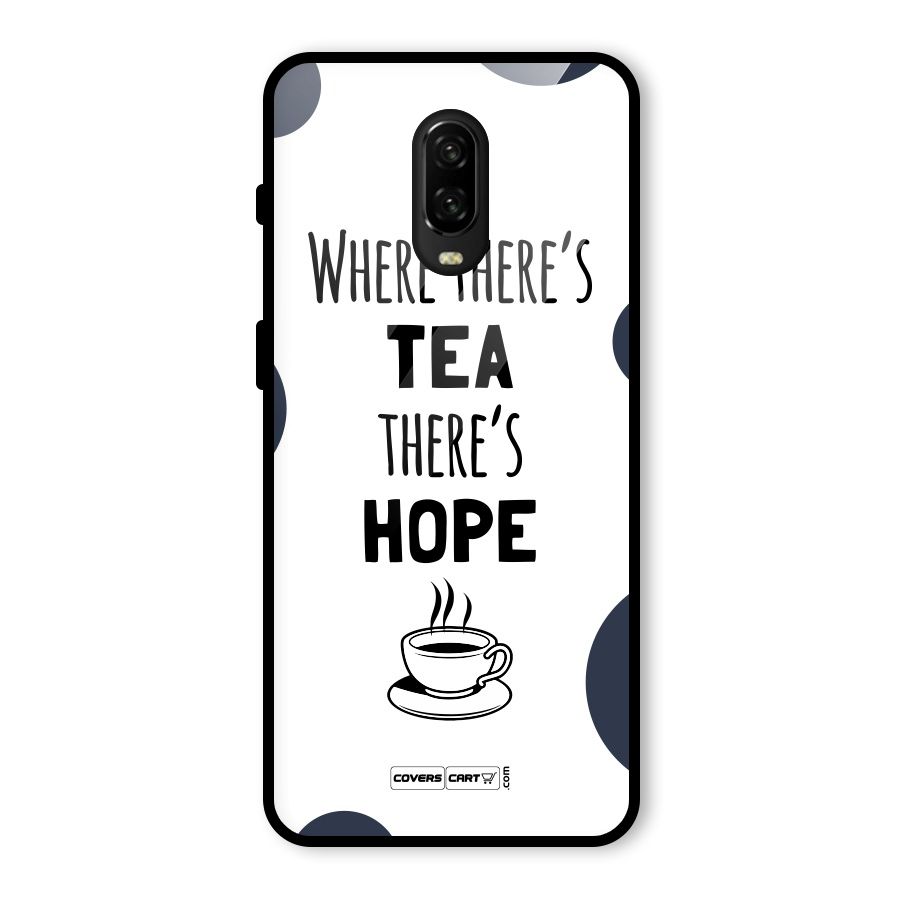 Tea Hope Glass Back Case for OnePlus 6T