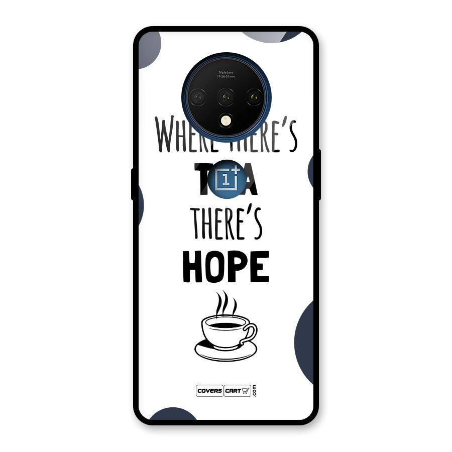 Tea Hope Glass Back Case for OnePlus 7T