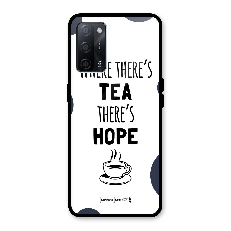 Tea Hope Glass Back Case for Oppo A53s 5G