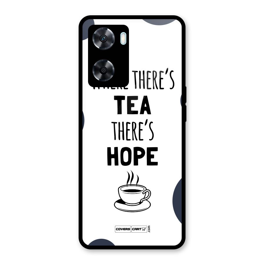 Tea Hope Glass Back Case for Oppo A77