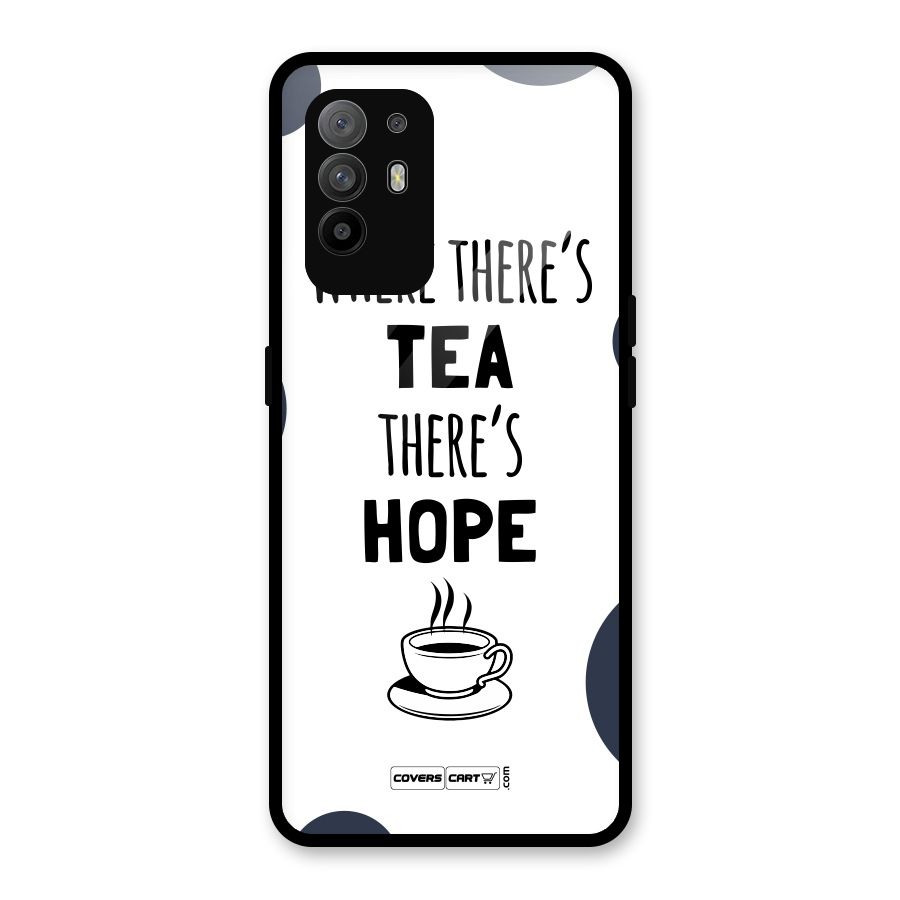 Tea Hope Glass Back Case for Oppo F19 Pro Plus 5G