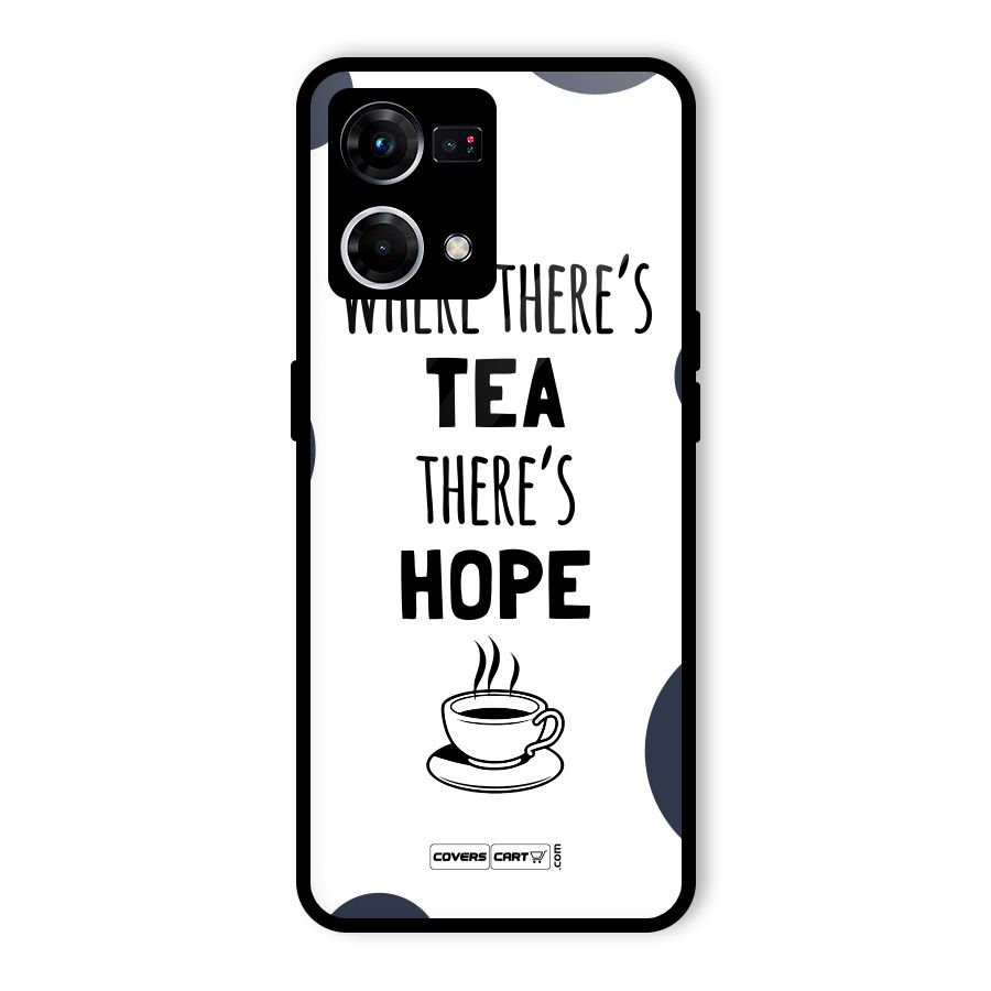 Tea Hope Glass Back Case for Oppo F21 Pro 4G