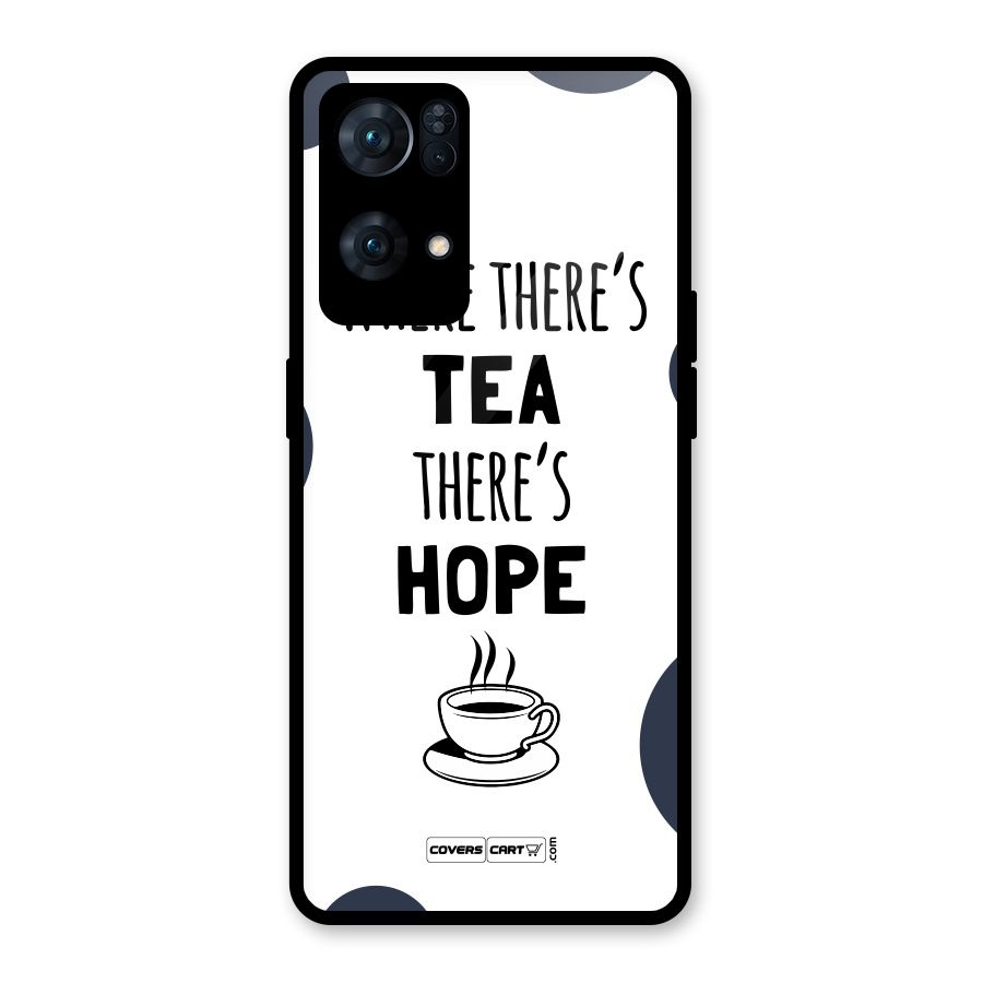 Tea Hope Glass Back Case for Oppo Reno7 Pro 5G