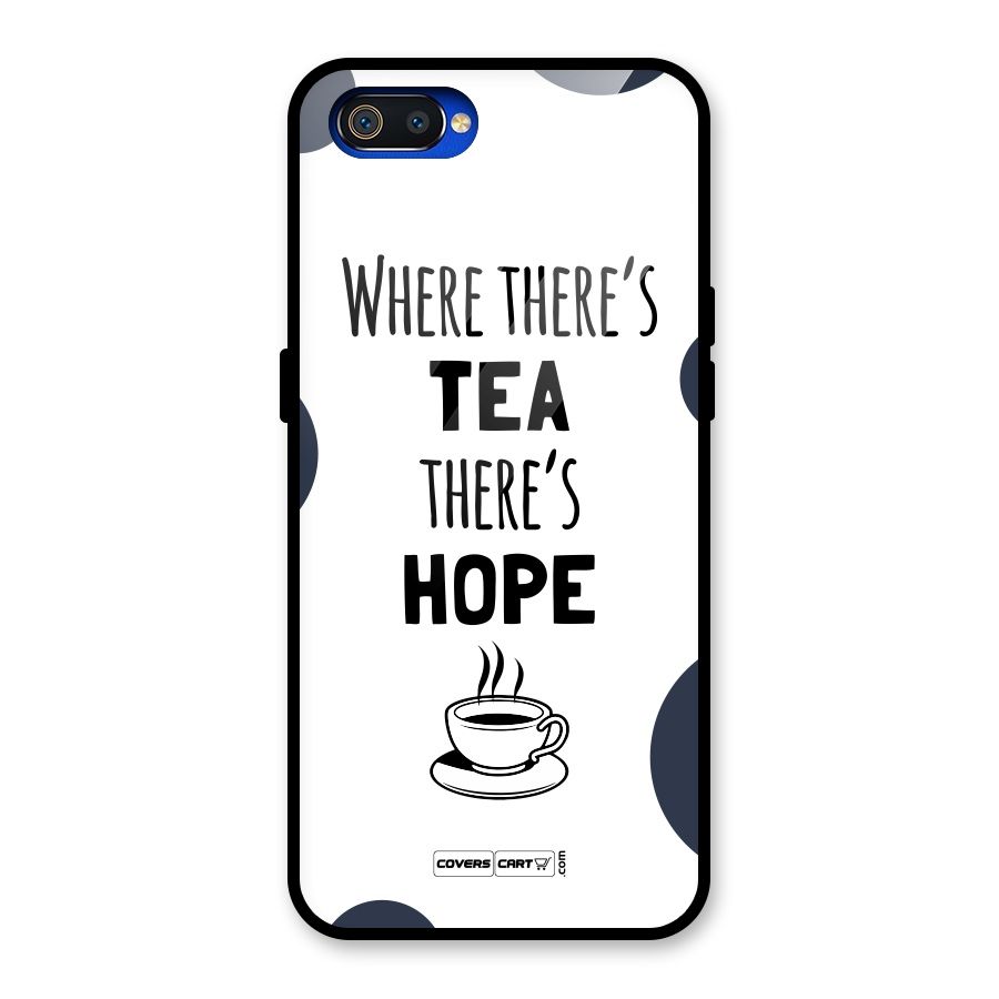 Tea Hope Glass Back Case for Realme C2