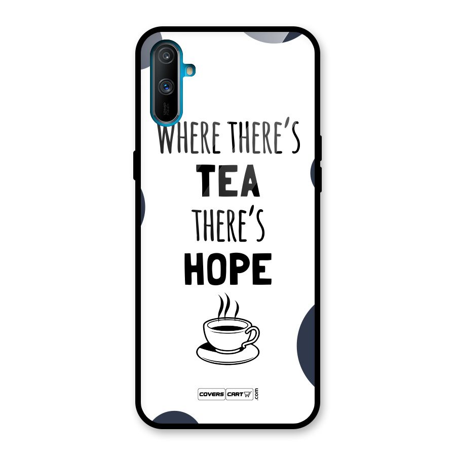 Tea Hope Glass Back Case for Realme C3
