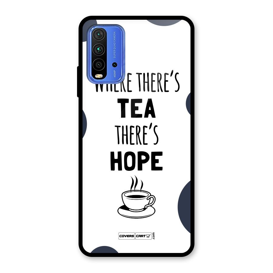Tea Hope Glass Back Case for Redmi 9 Power