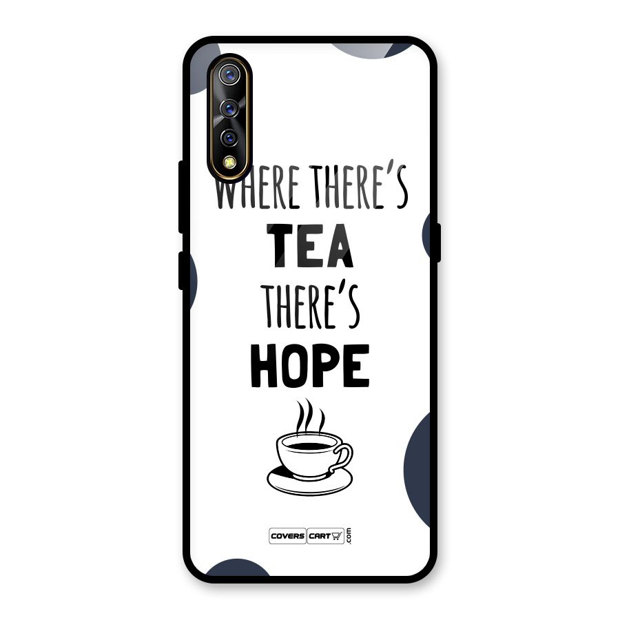 Tea Hope Glass Back Case for Vivo S1