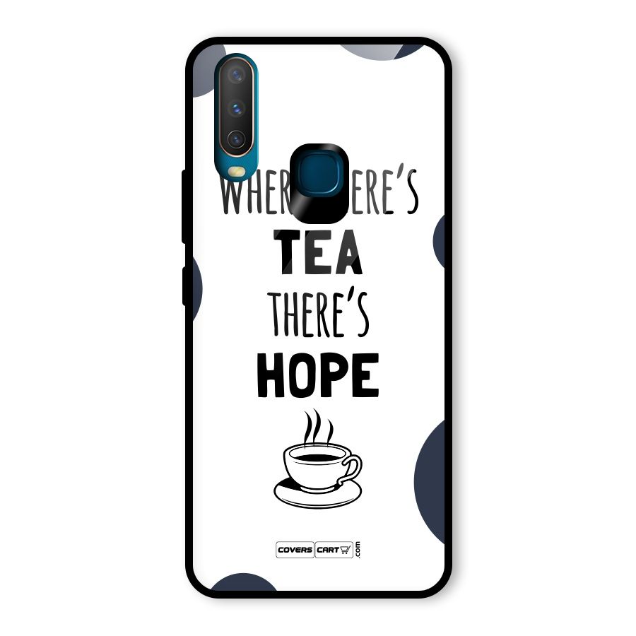 Tea Hope Glass Back Case for Vivo U10
