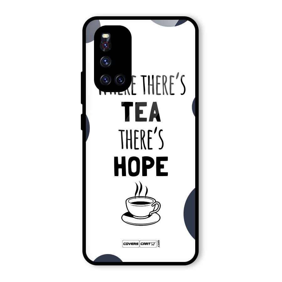 Tea Hope Glass Back Case for Vivo V19