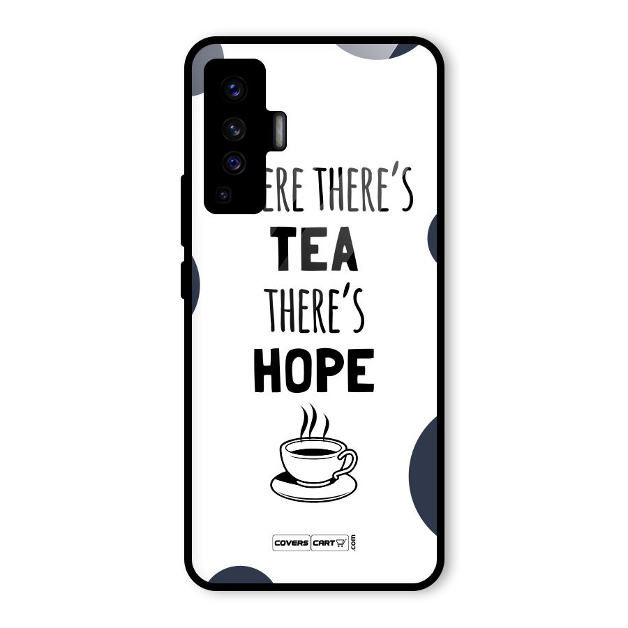Tea Hope Glass Back Case for Vivo X50