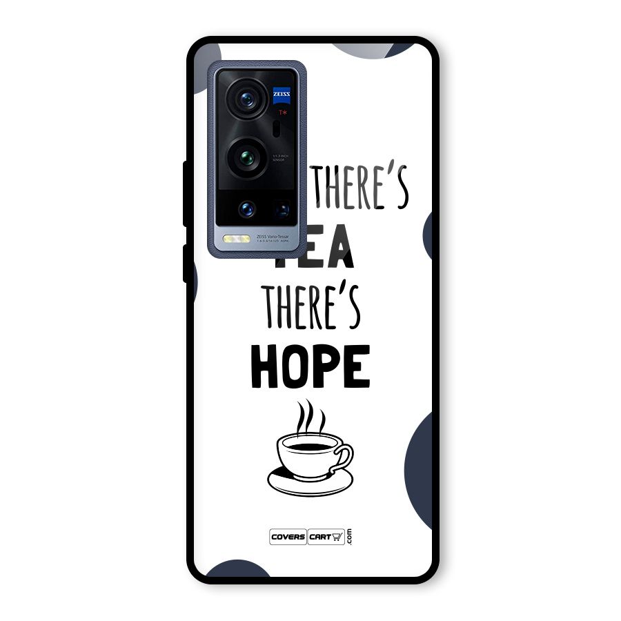 Tea Hope Glass Back Case for Vivo X60 Pro Plus
