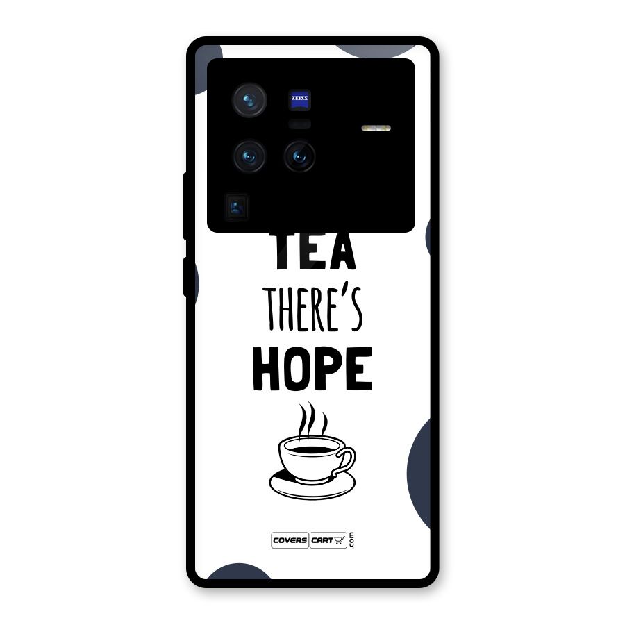 Tea Hope Glass Back Case for Vivo X80 Pro