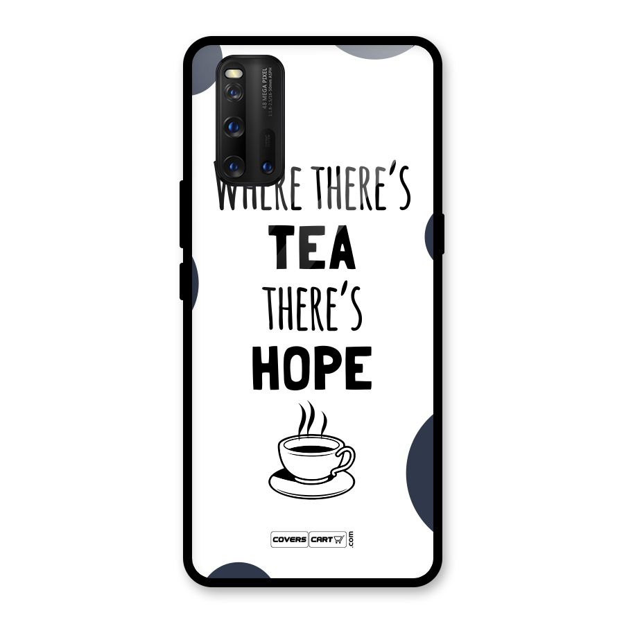 Tea Hope Glass Back Case for Vivo iQOO 3