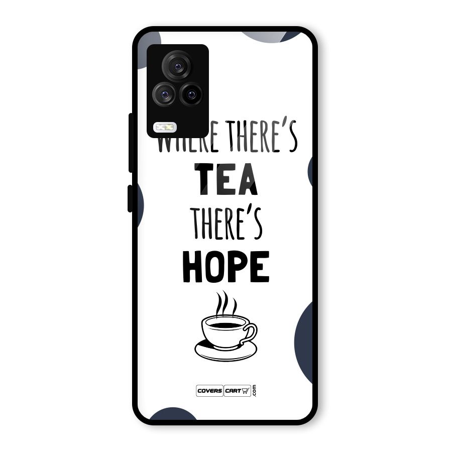 Tea Hope Glass Back Case for Vivo iQOO 7 Legend 5G