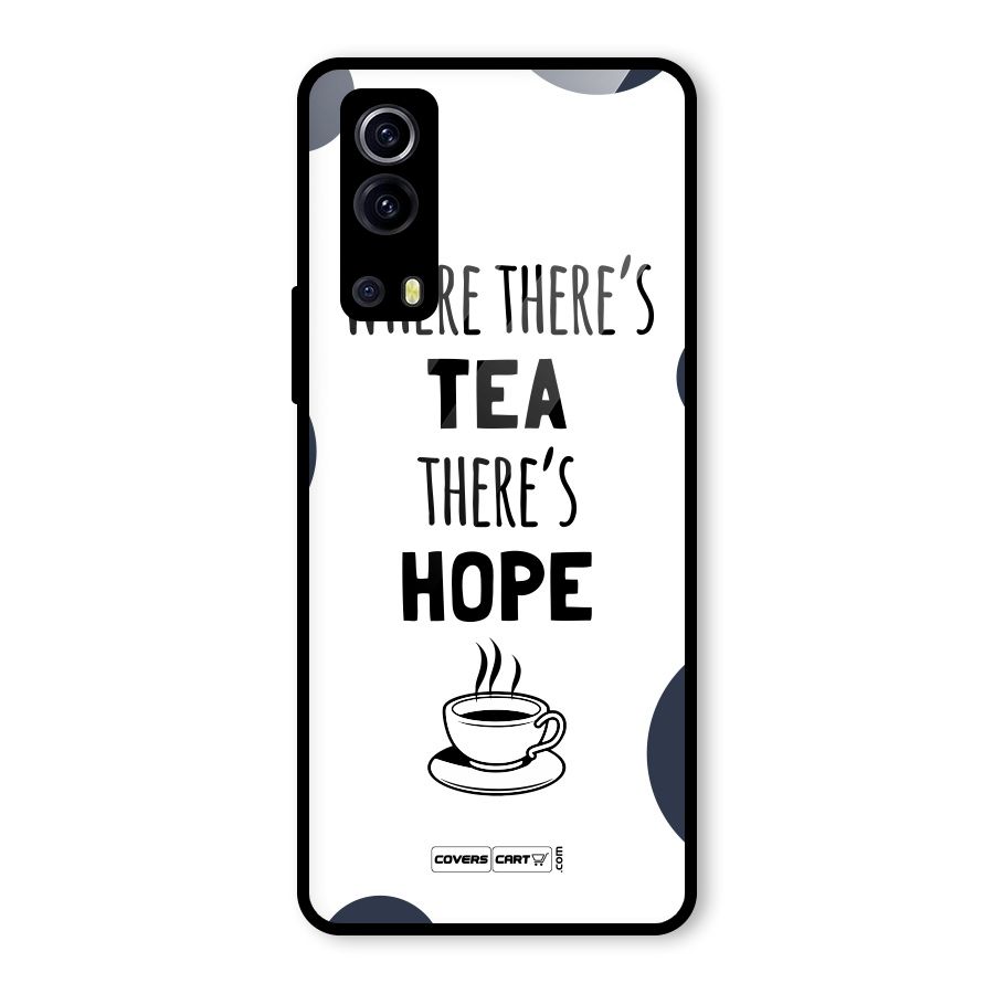 Tea Hope Glass Back Case for Vivo iQOO Z3