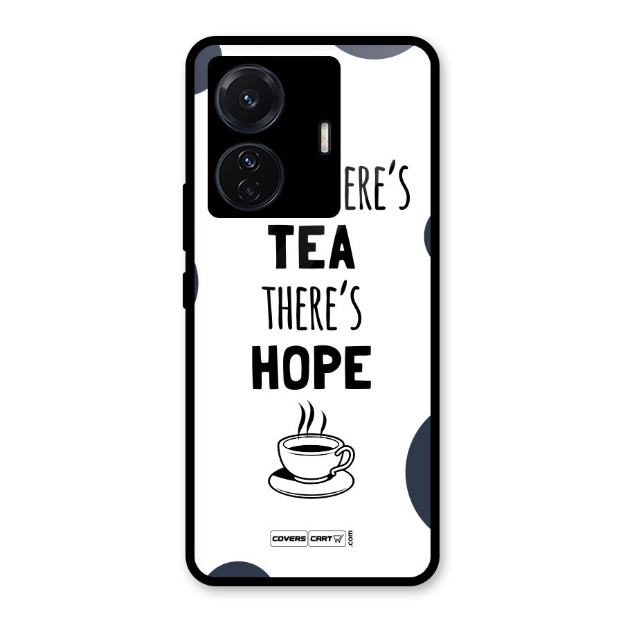 Tea Hope Glass Back Case for Vivo iQOO Z6 Pro