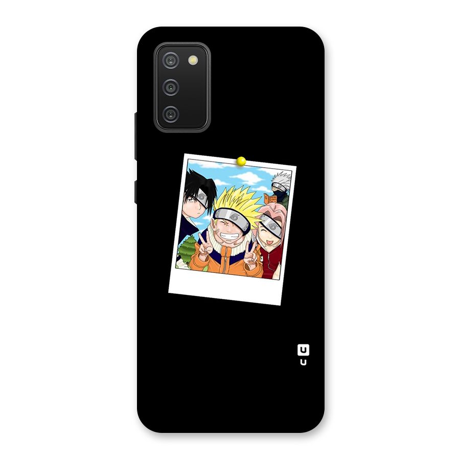 Team Kakashi Cute Back Case for Galaxy M02s