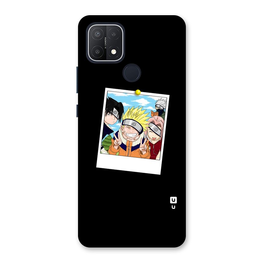 Team Kakashi Cute Back Case for Oppo A15
