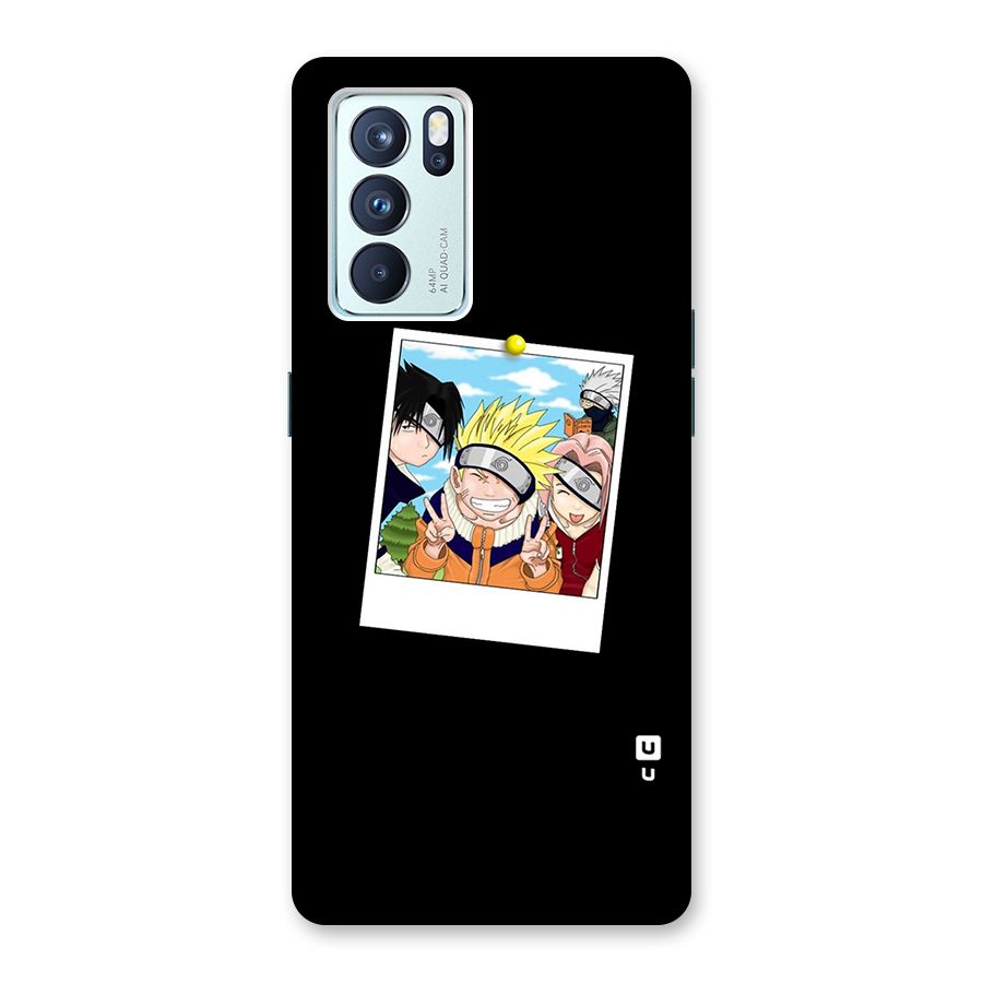 Team Kakashi Cute Back Case for Oppo Reno6 Pro 5G
