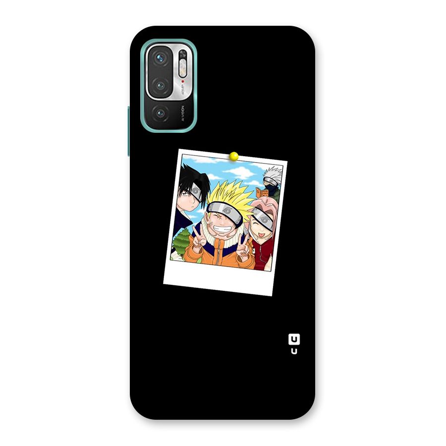 Team Kakashi Cute Back Case for Redmi Note 10T 5G