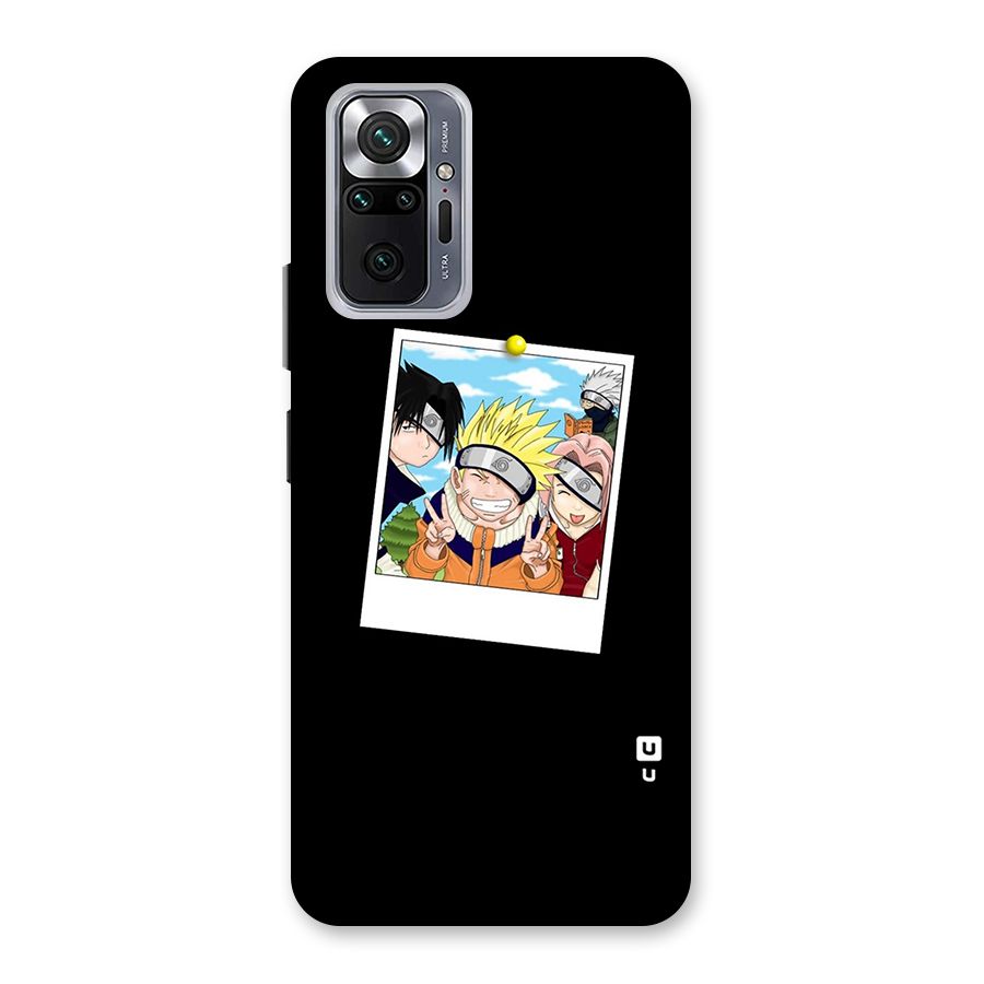 Team Kakashi Cute Back Case for Redmi Note 10 Pro