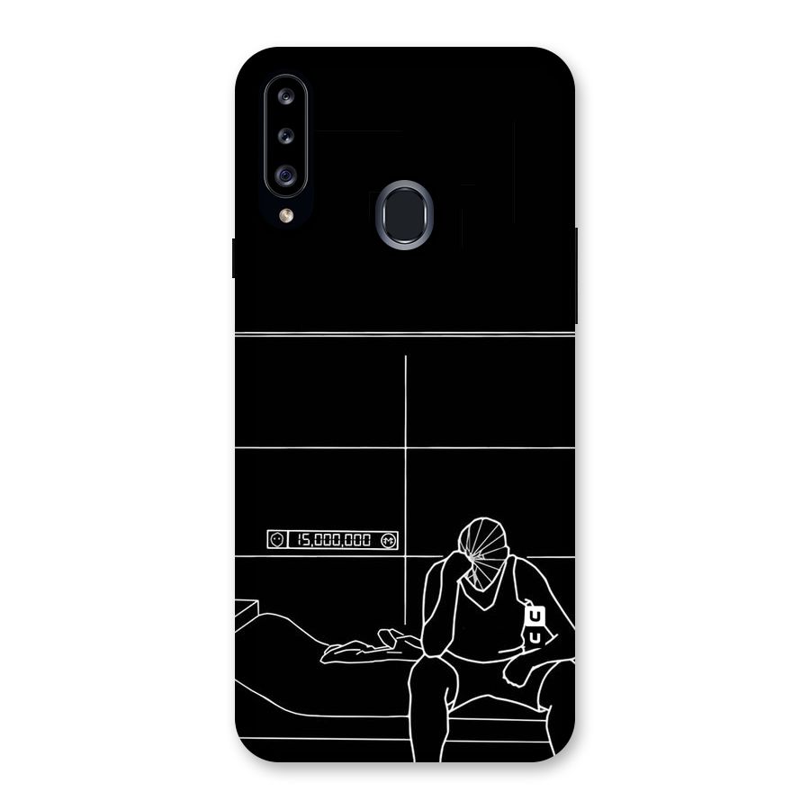 Teen Merits Back Case for Samsung Galaxy A20s