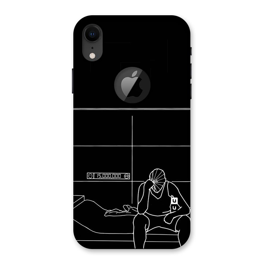 Teen Merits Back Case for iPhone XR Logo Cut