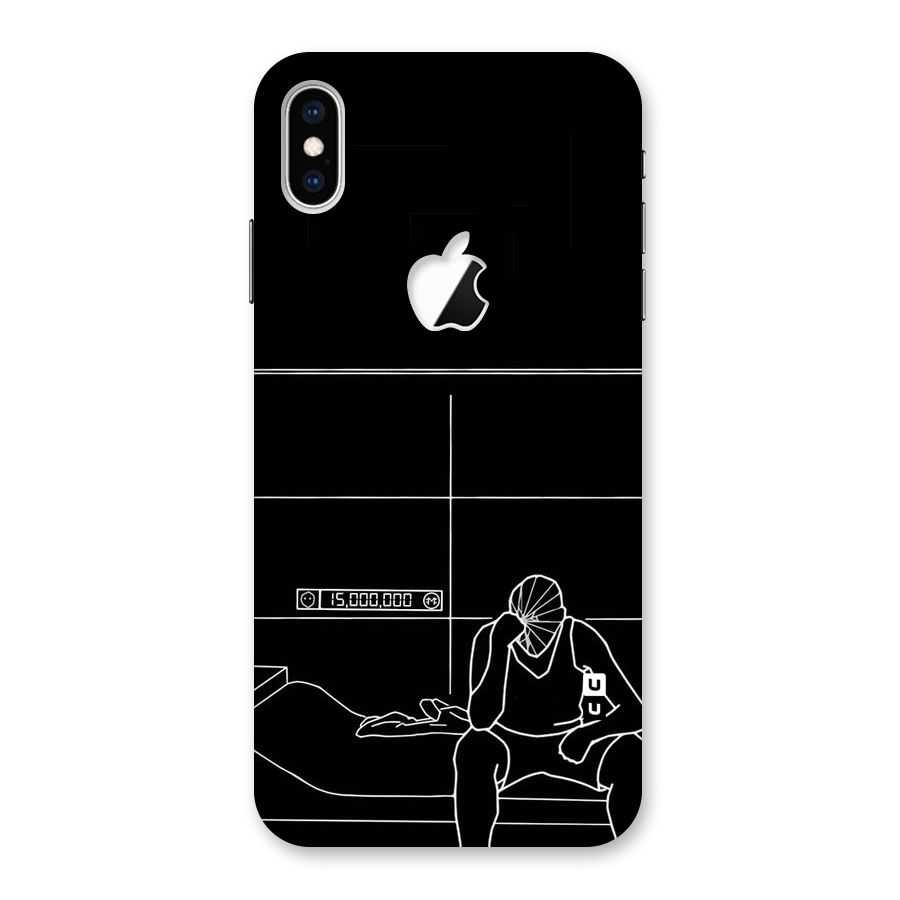 Teen Merits Back Case for iPhone XS Max Apple Cut