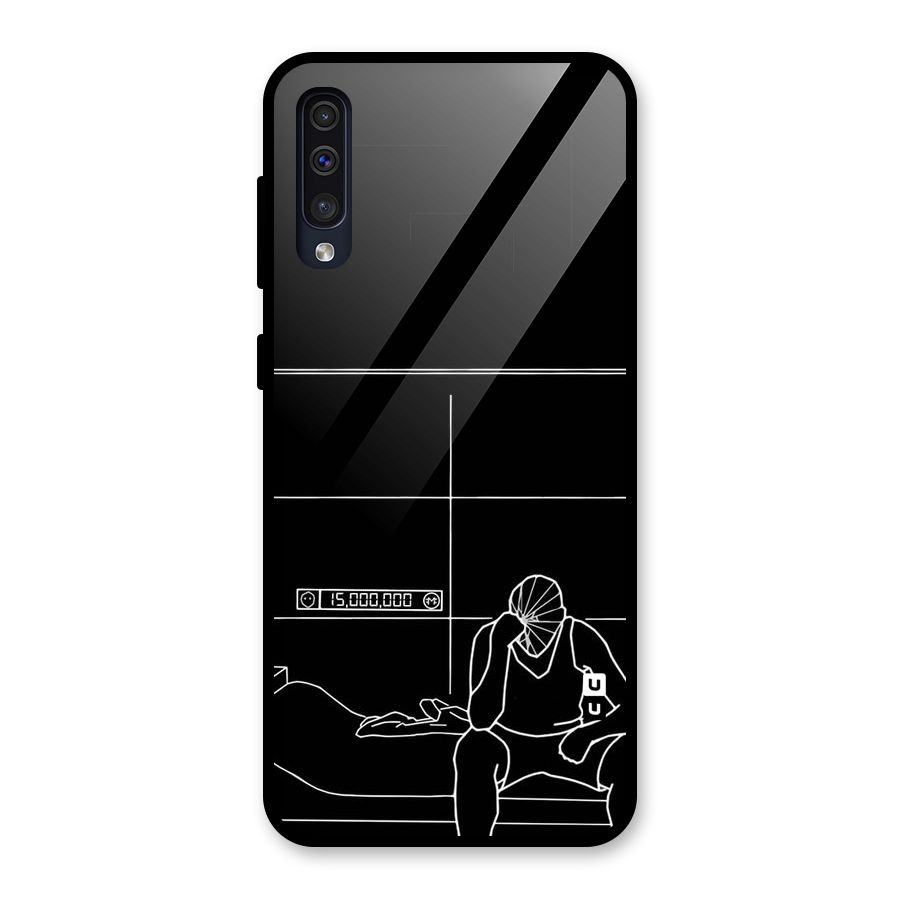 Teen Merits Glass Back Case for Galaxy A50s
