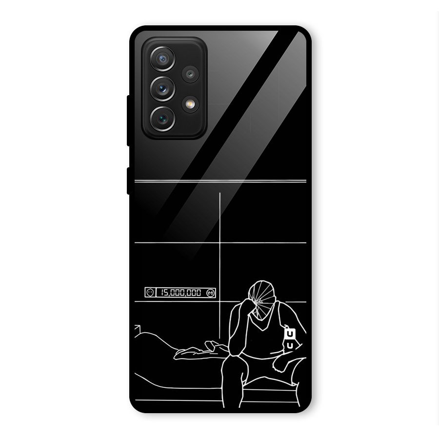 Teen Merits Glass Back Case for Galaxy A72
